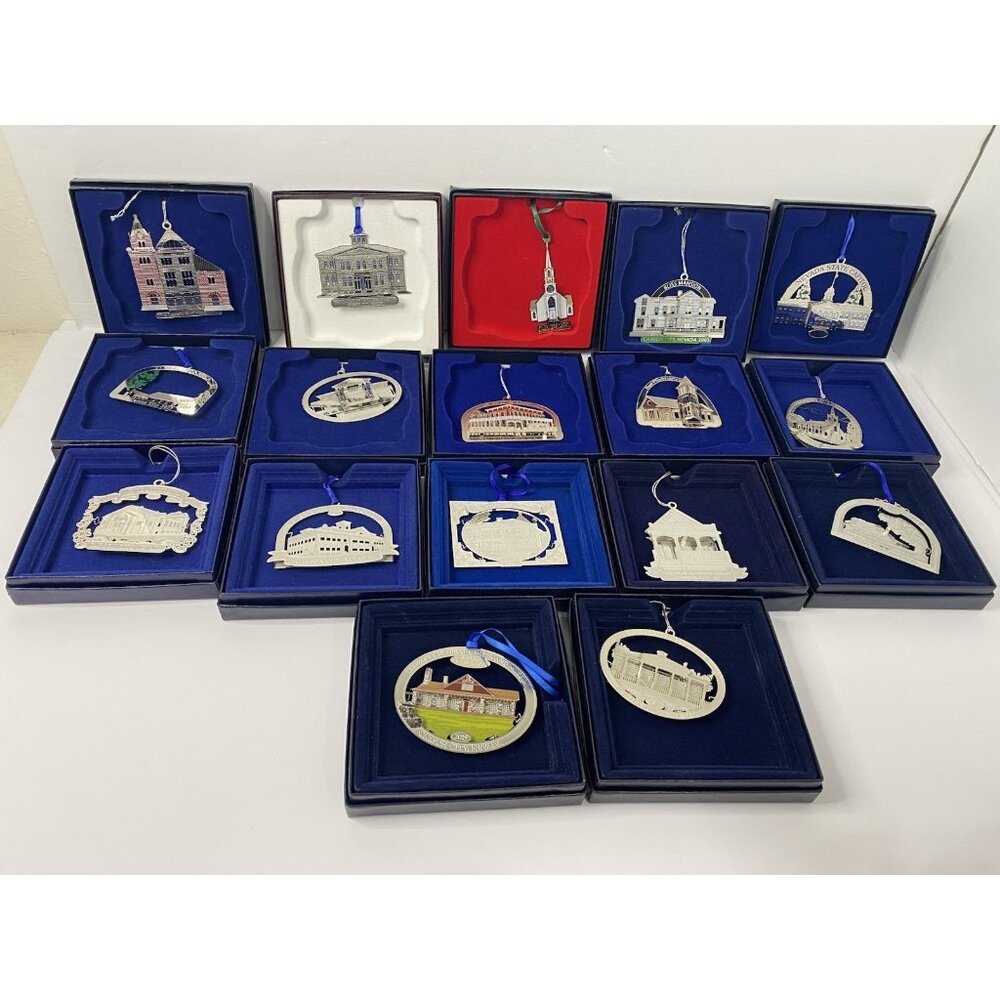 Carson City‎ Nevada Historical Building Christmas Ornament Series Lot 17